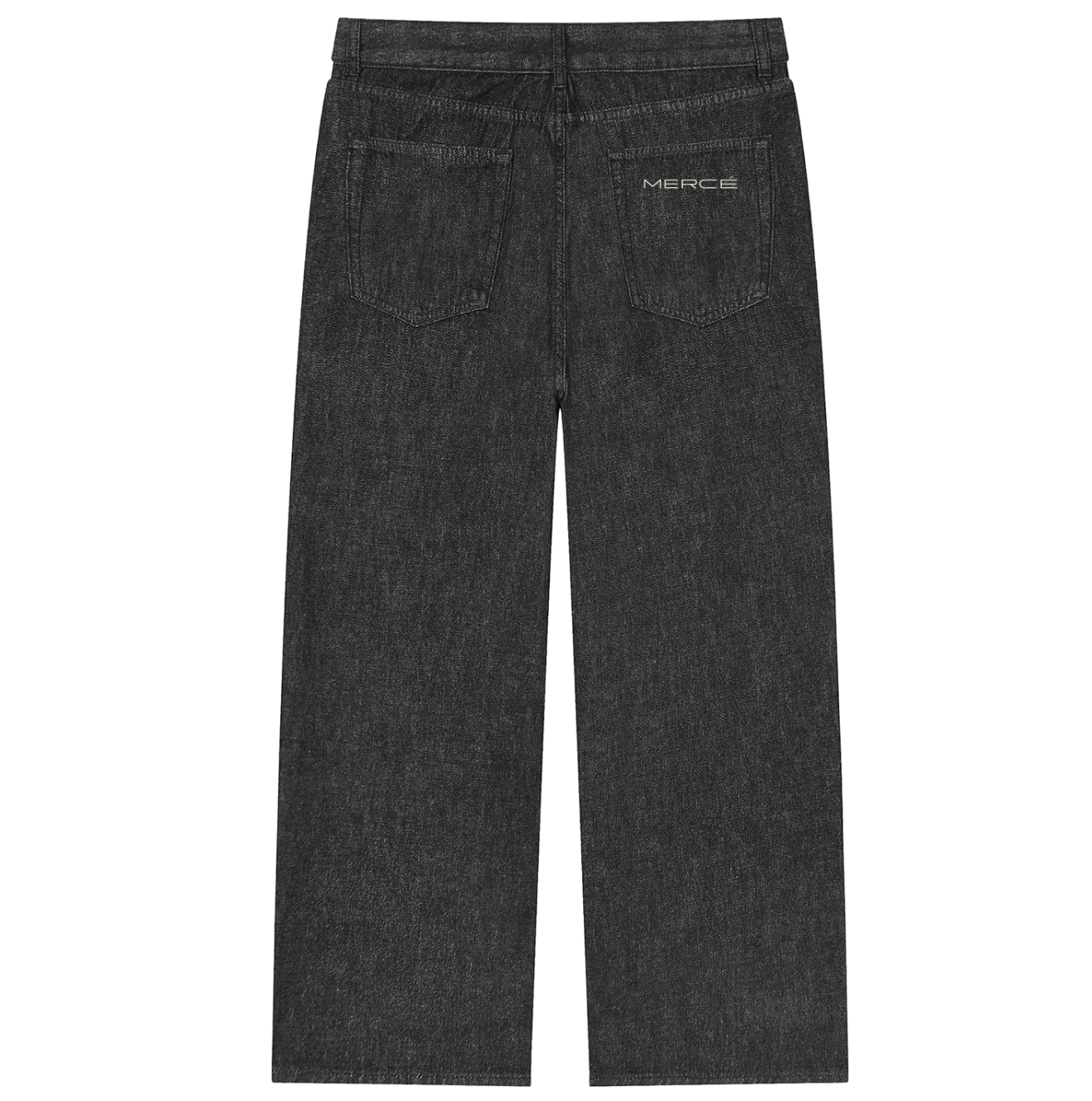 Vintage Wash Straight Leg Jeans