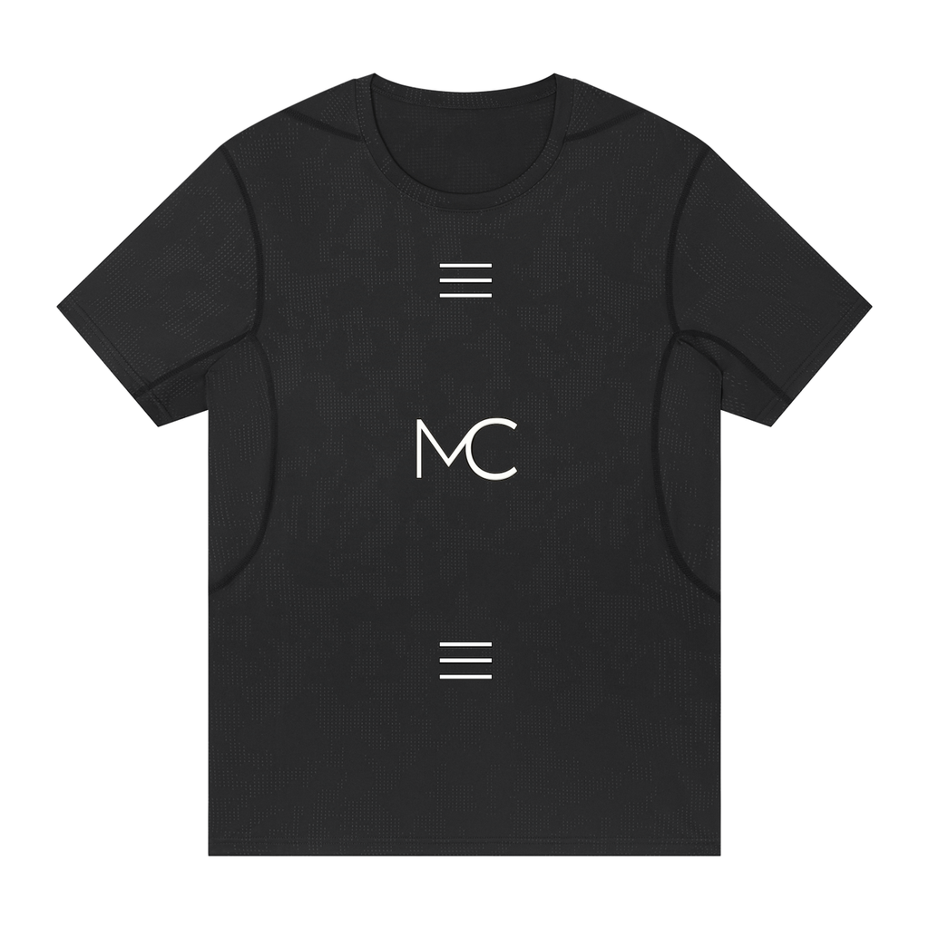 MERCE Monogram Mesh Tee with refined luxury detailing and elevated silhouette