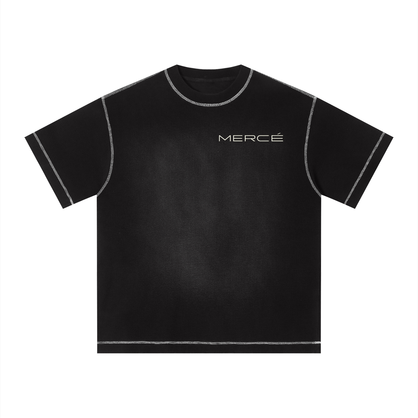 MERCE Sunfade Waffle Tee with refined luxury detailing and elevated silhouette