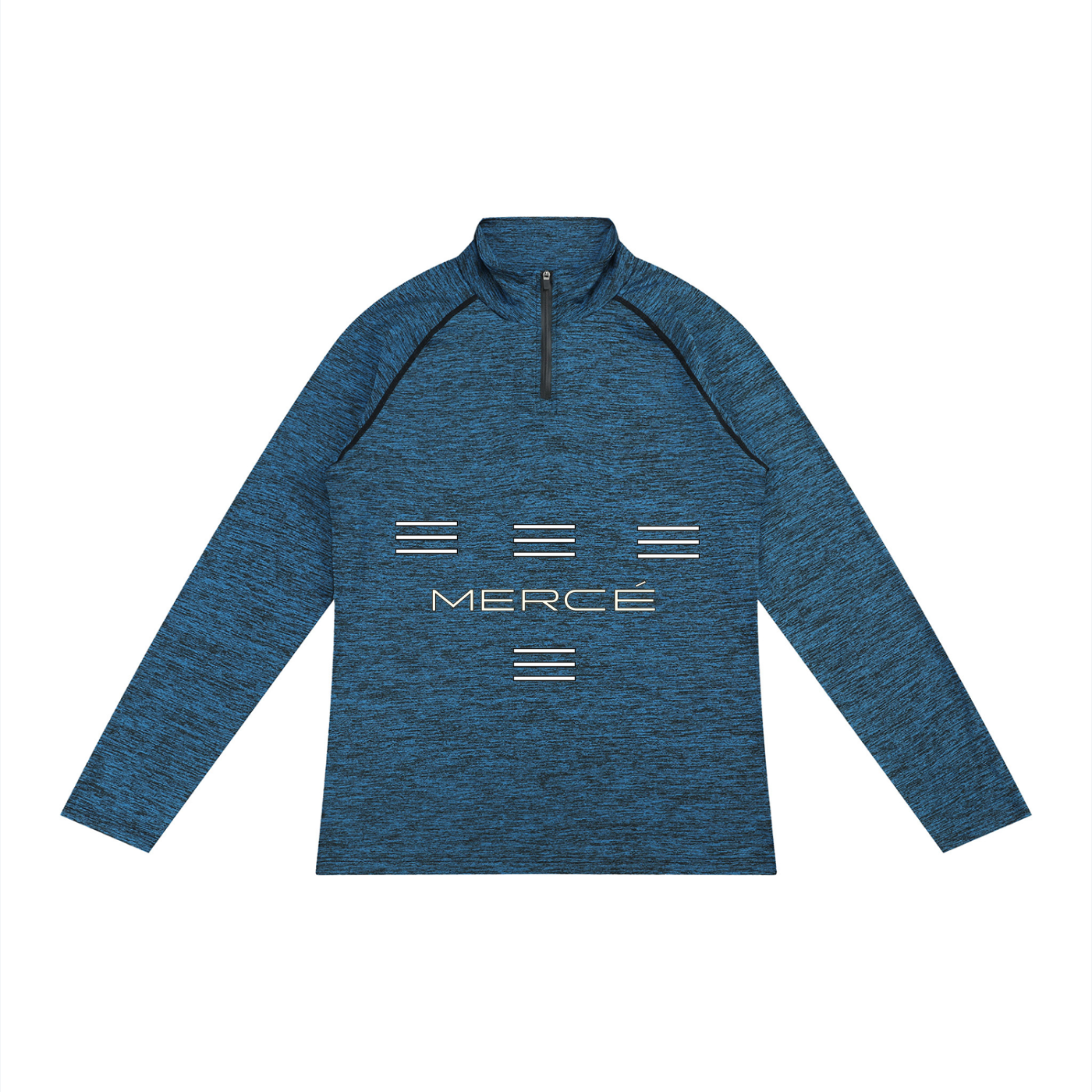 Men's Quarter-Zip Performance Long Sleeve T-Shirt