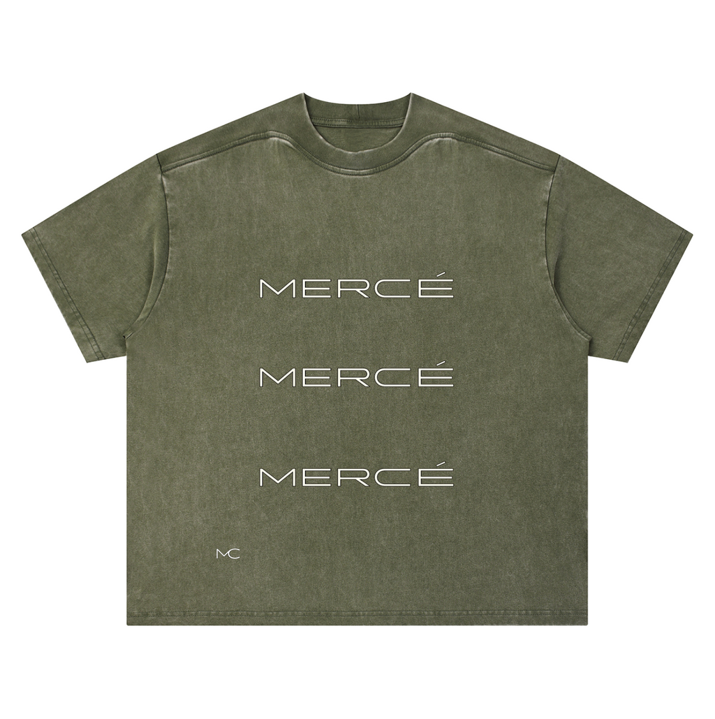 MERCE Vintage Box Tee with refined luxury detailing and elevated silhouette