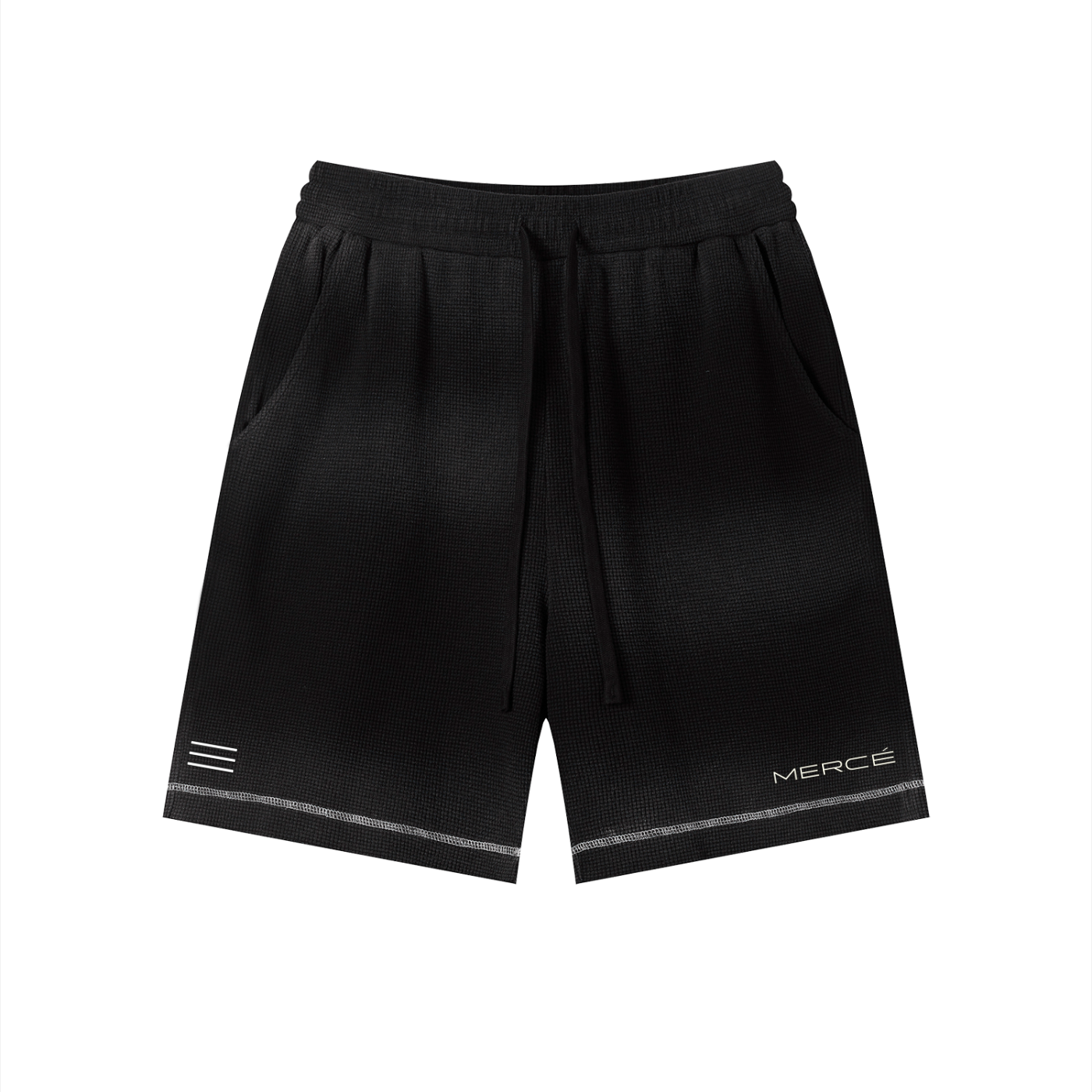 MERCE Sunfade Raw Hem Shorts with refined luxury detailing and elevated silhouette