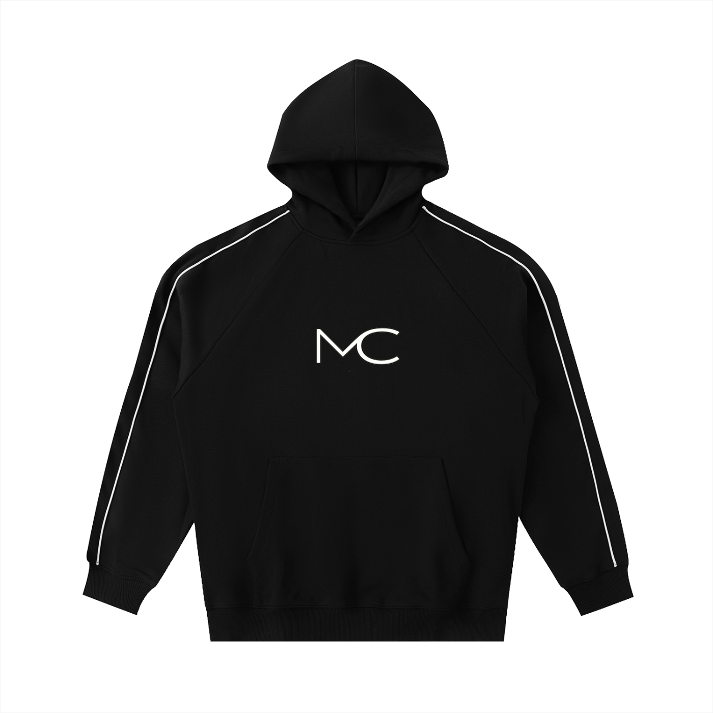 MERCE Nocturne Raglan Hoodie with refined luxury detailing and elevated silhouette