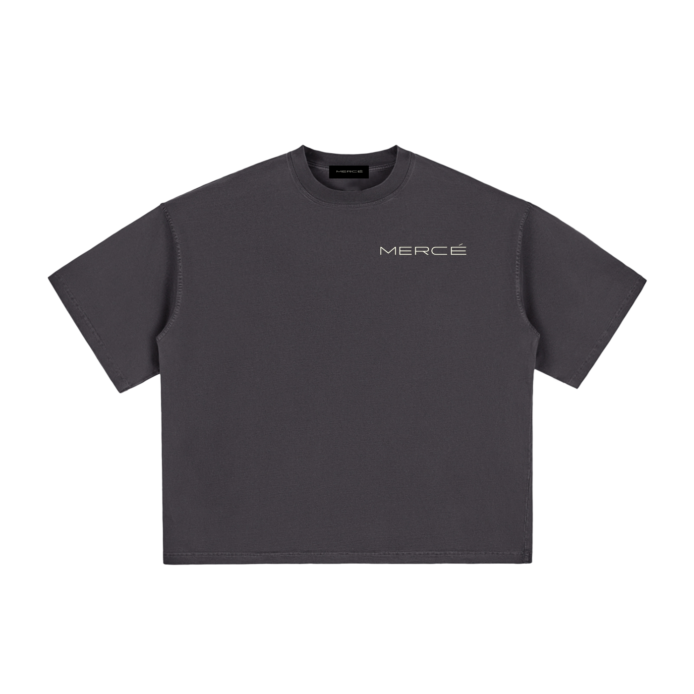 MERCE Washed Studio Tee with refined luxury detailing and elevated silhouette